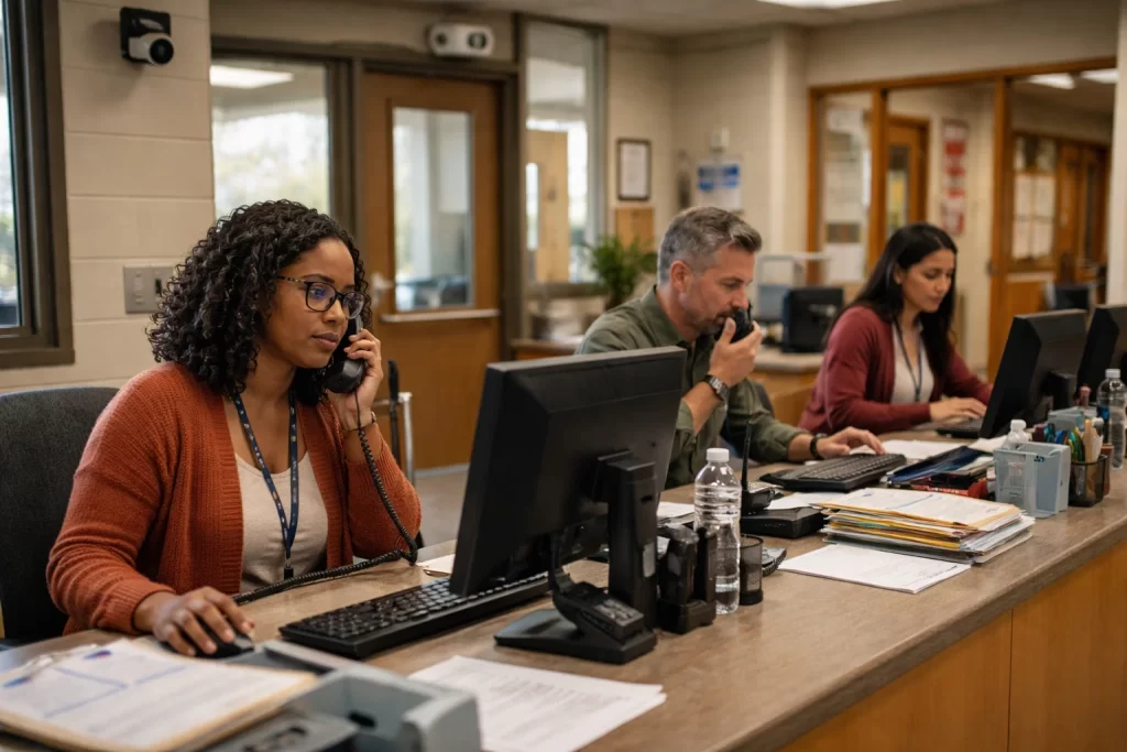 public school administrative area