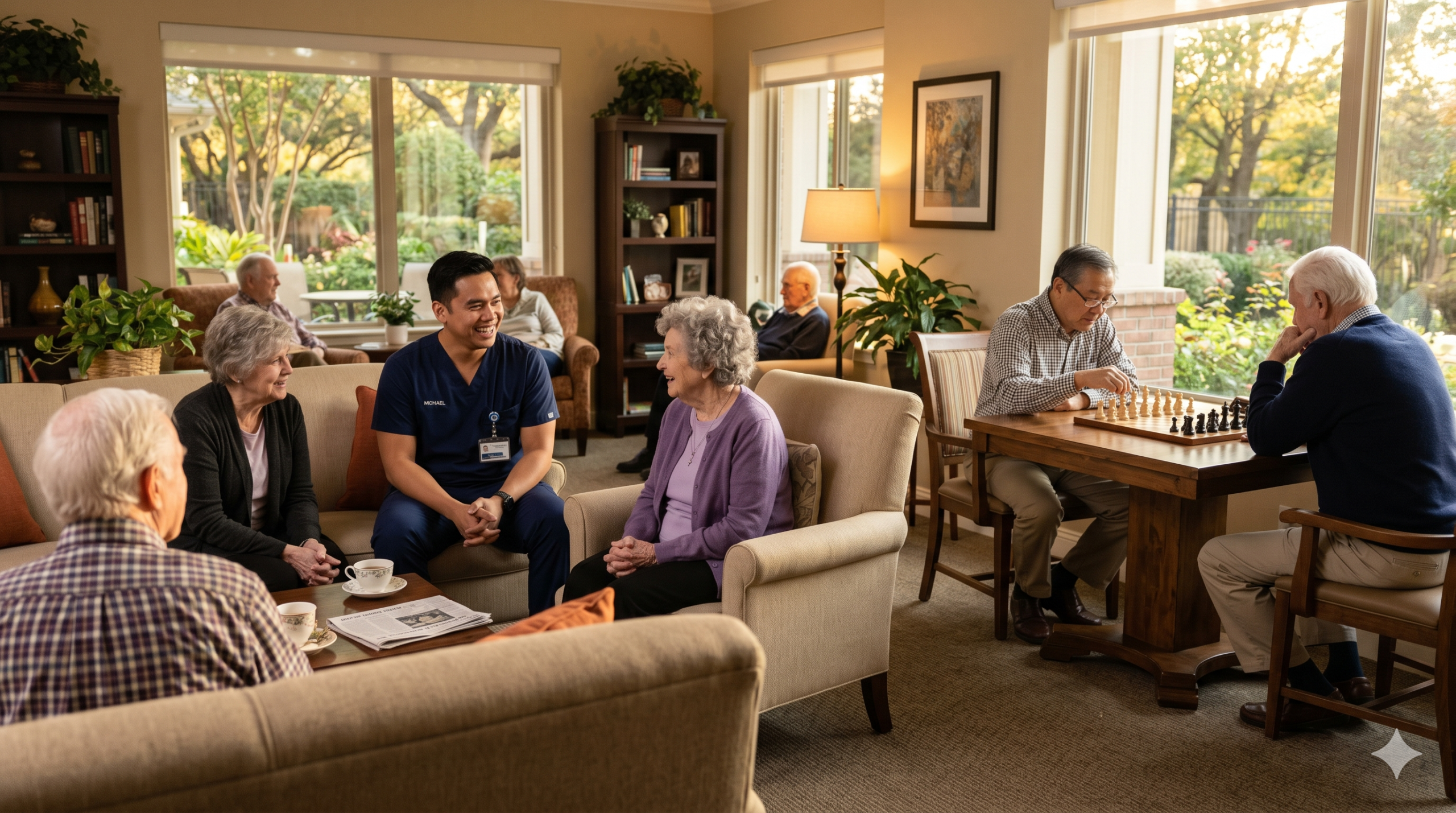 Assisted living senior care facility IT services Texas