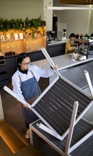 full shot entrepreneur with small business